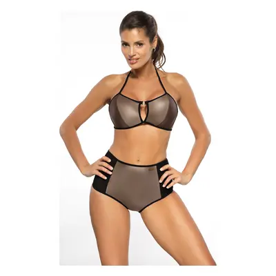 Hnědé metalické bikiny Giselle Nero-Tripoli M-620 (3)