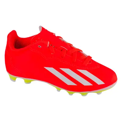 Červené chlapecké kopačky Adidas X Crazyfast Club FXG IF0720