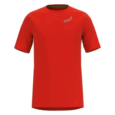 Červené pánské sportovní tričko Inov-8 Base Elite SS Tee 000278-RD-03