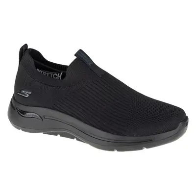 Pánské černé slip ony Skechers Go Walk Arch Fit 216118-BBK