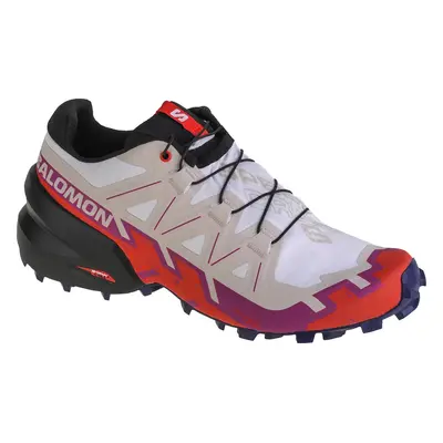 Bílo-béžové běžecké boty na trail Salomon Speedcross 6 W 417432