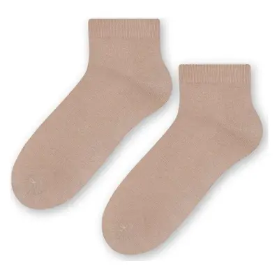 BÉŽOVÉ PÁNSKÉ KOTNÍKOVÉ PONOŽKY ART.010 GF002, BEIGE