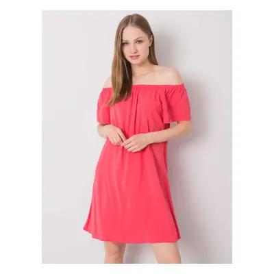 Růžové dámské lehké šaty D73761M30145E-pink