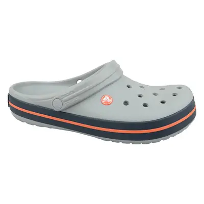 Šedé nazouváky Crocs Crocband 11016-01U