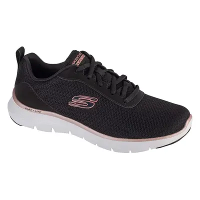 ČERNÉ DÁMSKÉ TENISKY SKECHERS FLEX APPEAL 5.0 150206-BKRG