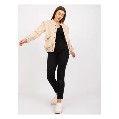 Béžový dámský bomber EM-BL-633.13X-beige