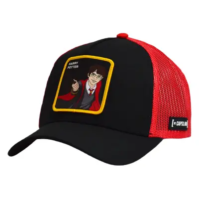 Černo-červená pánská kšiltovka Capslab Marvel Harry Potter Cap CL-HP1-1-CT-POT2