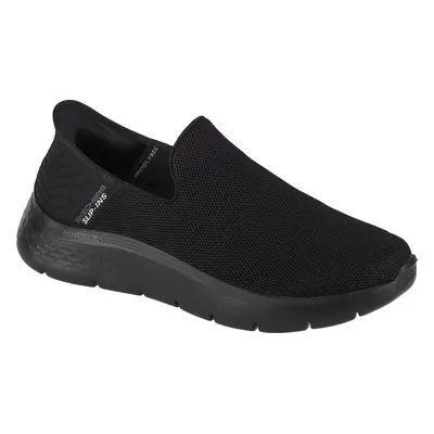 ČERNÉ PÁNSKÉ TENISKY SKECHERS SLIP-INS: GO WALK FLEX - NO HANDS 216491-BBK