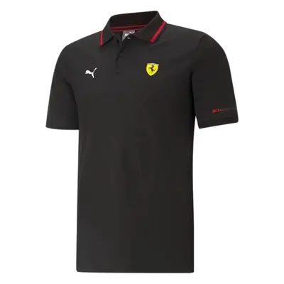 Černá pánská polokošile Puma Scuderia Ferrari Race Polo 599843-01