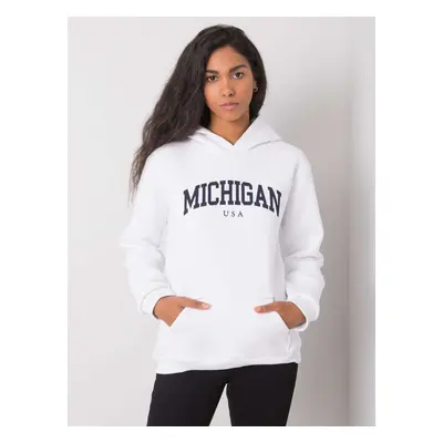 Bílá dámská mikina MICHIGAN RV-BL-6672.99-white