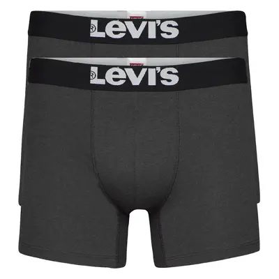 TMAVĚ ŠEDÁ SADA BOXEREK LEVI'S BOXER 2 PAIRS BRIEFS 37149-0404