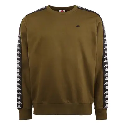 Khaki pánská mikina Kappa Lasse Sweatshirt 312008-18-0523