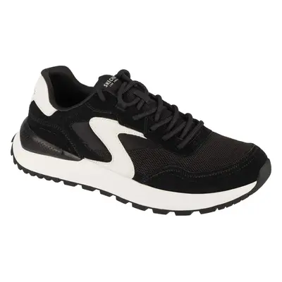 Černé pánské pohodlné tenisky Skechers Fury - Fury Lace Low 183265-BKW