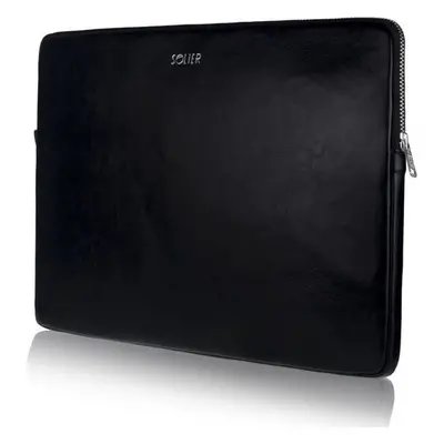 KOŽENÉ ČERNÉ POUZDRO NA NOTEBOOK 13" SA23 13CALI BLACK