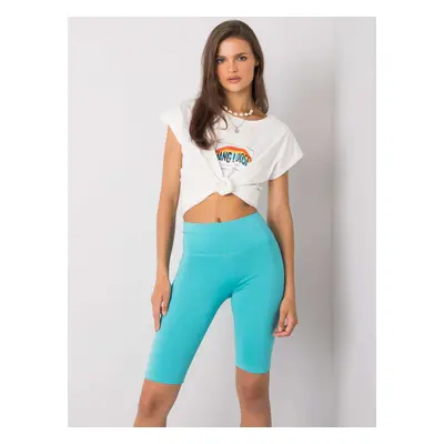 Tyrkysové biker shorts -EM-LG-574.05-turquoise