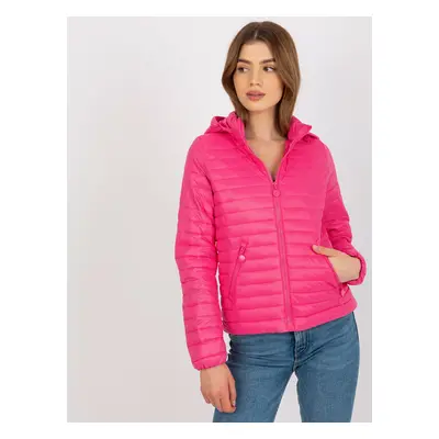 Růžová prošívaná přechodová bunda -NM-KR-H-1117.95P-pink