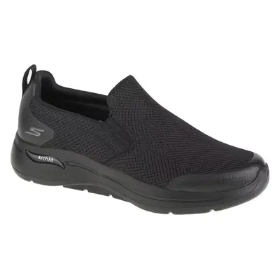 ČERNÉ PÁNSKÉ TENISKY SKECHERS GO WALK ARCH FIT-TOGPATH 216121-BBK