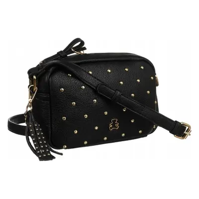 LuluCastagnette Černá crossbody kabelka s cvočky [DH]TRESOR