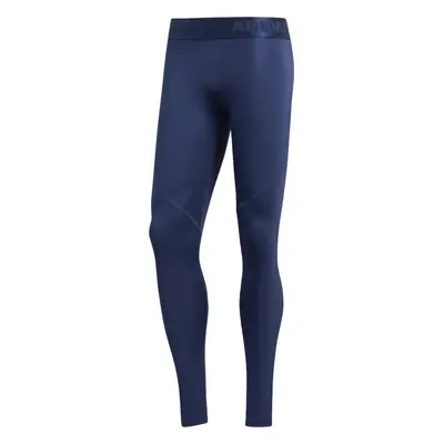 Modré pánské legíny adidas Alphanskin Tights FL4579