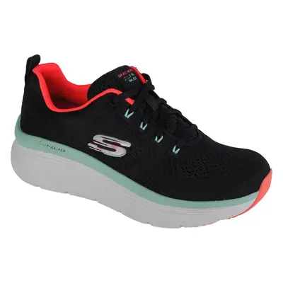 Černé sportovní tenisky Skechers D'Lux Walker - Fresh Finesse 149368-BKMN