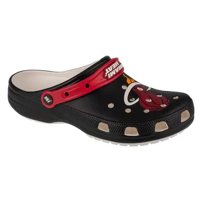 Černé pánské nazouváky Crocs Classic NBA Miami Heats Clog 208861-001