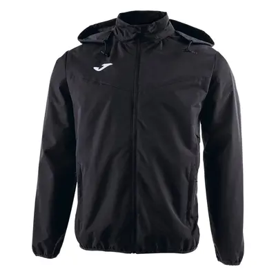 Černá sportovní bunda s kapucí Joma Breme Rain Jacket 100690-100