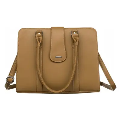 Rovicky hnědá elegantní shopper kabelka R-073-04