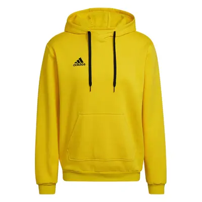 Žlutá pánská mikina adidas Entrada 22 Sweat Hoodie HI2140