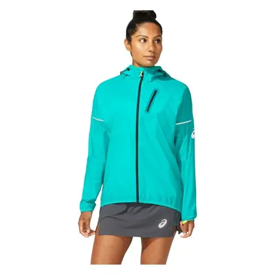 Tyrkysová sportovní bunda Asics FujiTrail Jacket 2012B930-800