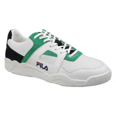 Bílo-zelené pánské tenisky Fila Cedar CB Low 1010516-00Q