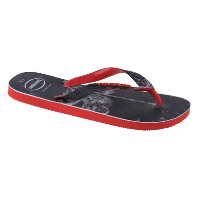 Černo-červené žabky Havaianas Top Marvel Premium 4147155-2090