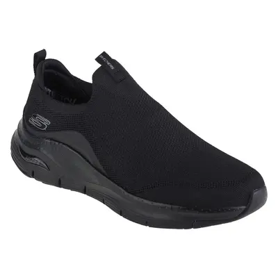 ČERNÉ SLIP ON TENISKY SKECHERS ARCH FIT-ASCENSION 232404-BBK