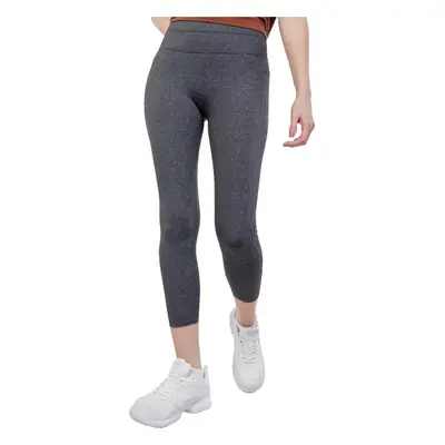 Tmavě šedé dámské legíny Skechers Go Walk High Waisted 7/8 Legging W03LG31B-GYS