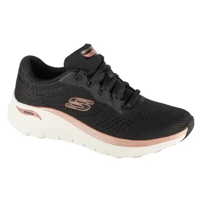 Dámské černé tenisky Skechers Arch Fit 2.0 - Glow The Distance 150067-BKRG