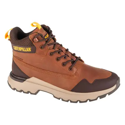 HNĚDÉ PÁNSKÉ KOŽENÉ KOTNÍKOVÉ BOTY CATERPILLAR COLORADO SNEAKER WP P725948