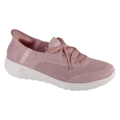 Růžové dámské tenisky Skechers Slip-Ins: Go Walk Joy - Abby 124649-MVE