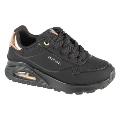 Černé dívčí tenisky Skechers Uno Gen1 - Shimmer Away 310545L-BBK