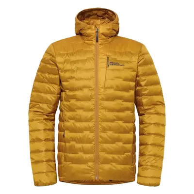 Hořčicová pánská prošívaná bunda Jack Wolfskin Passamani Down Hoody M A61831-M0043