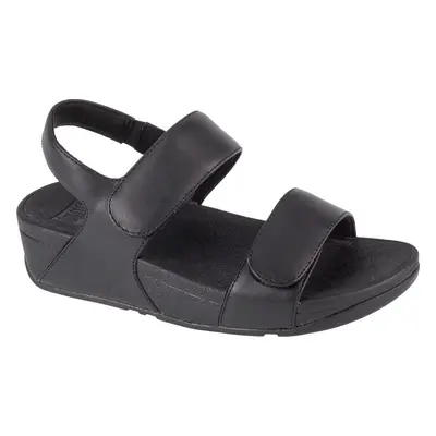 Černé dámské kožené sandály FitFlop Lulu FV8-090