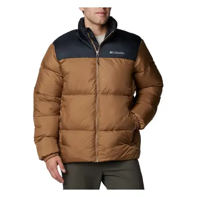 Hnědo-černá pánská zimní bunda Columbia Puffect III Jacket 2086861257