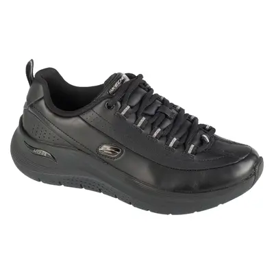 Černé dámské kožené tenisky Skechers Arch Fit 2.0 - Star Bound 150061-BBK