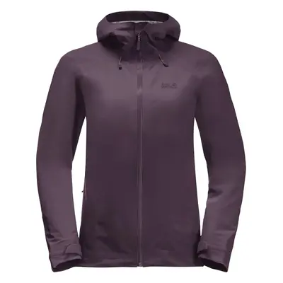 Tmavě šedá dámská sportovní bunda Jack Wolfskin Highest Peak 3l Jkt W 1115121-2042