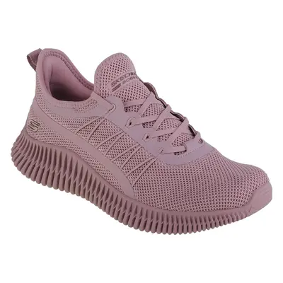 Růžové dámské tenisky Skechers Bobs Geo-New Aesthetics 117417-ROS