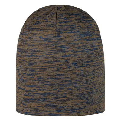 Tmavě hnědá žíhaná čepice Buff Dryflx Beanie 1180993151000