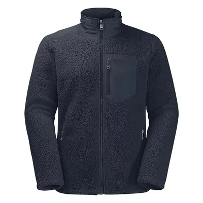 Tmavě modrá pánská fleecová mikina Jack Wolfskin Kingsway Fleece M 1709002-1010