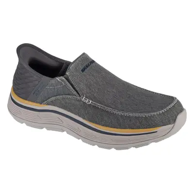 Šedé slip-on tenisky Skechers Slip-Ins Remaxed - Fenick 204839-CHAR