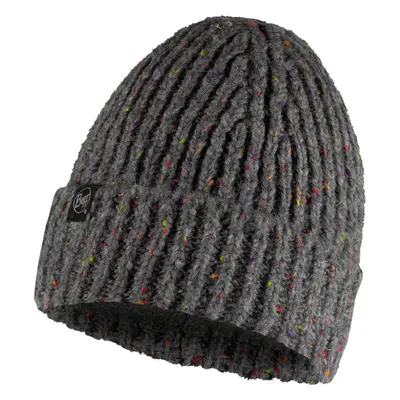 ŠEDÁ TEPLÁ ČEPICE BUFF KIM KNITTED FLEECE HAT BEANIE 1296989371000