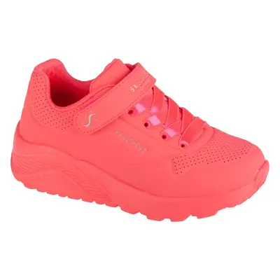 Broskvové dívčí tenisky Skechers Uno Lite 310451L-NPCL