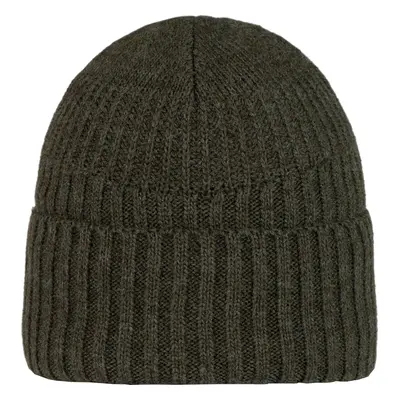 Khaki turistická čepice Buff Renso Knitted Fleece Hat Beanie 1323363131000