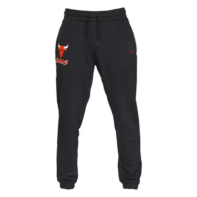 Černé pánské tepláky New Era NBA Team Chicago Bulls Logo Jogger 60284784